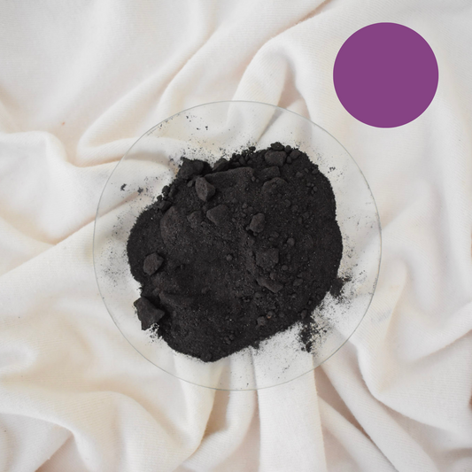 dark purple textile dye